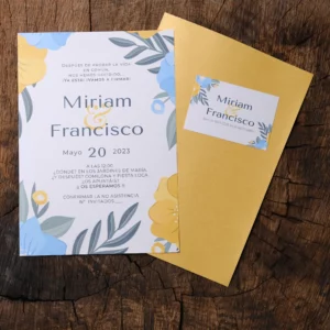 Invitación de Boda 031