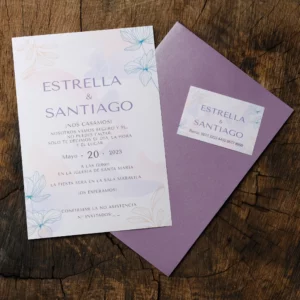 Invitación de Boda 032