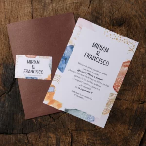 Invitación de Boda 034