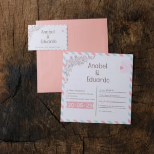 Invitación de Boda 043