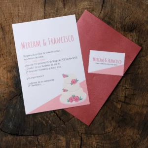 Invitación de Boda 055
