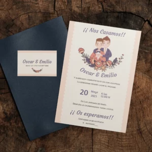 Invitación de Boda 064