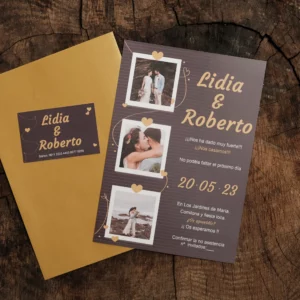 Invitación de Boda 066