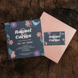 Invitación de Boda 068