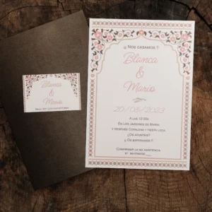 Invitación de Boda 070