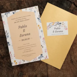Invitación de Boda 072