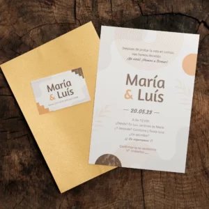 Invitación de Boda 073