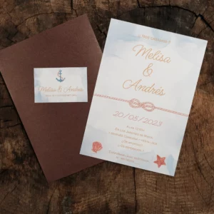 Invitación de Boda 075