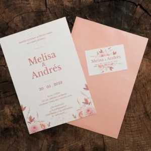 Invitación de Boda 076
