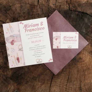 Invitación de Boda 080