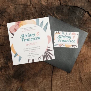 Invitación de Boda 086