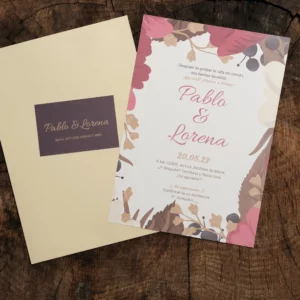 Invitación de Boda 094