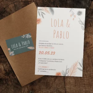 Invitación de Boda 097
