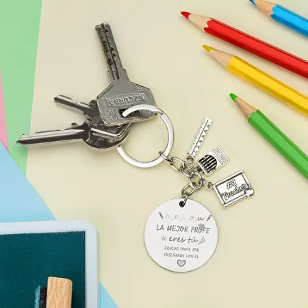 Llavero grabado para profesores