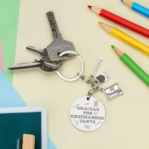 Llavero grabado para profesores