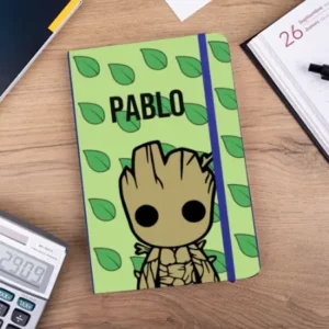 Libretas personalizadas con banda elástica