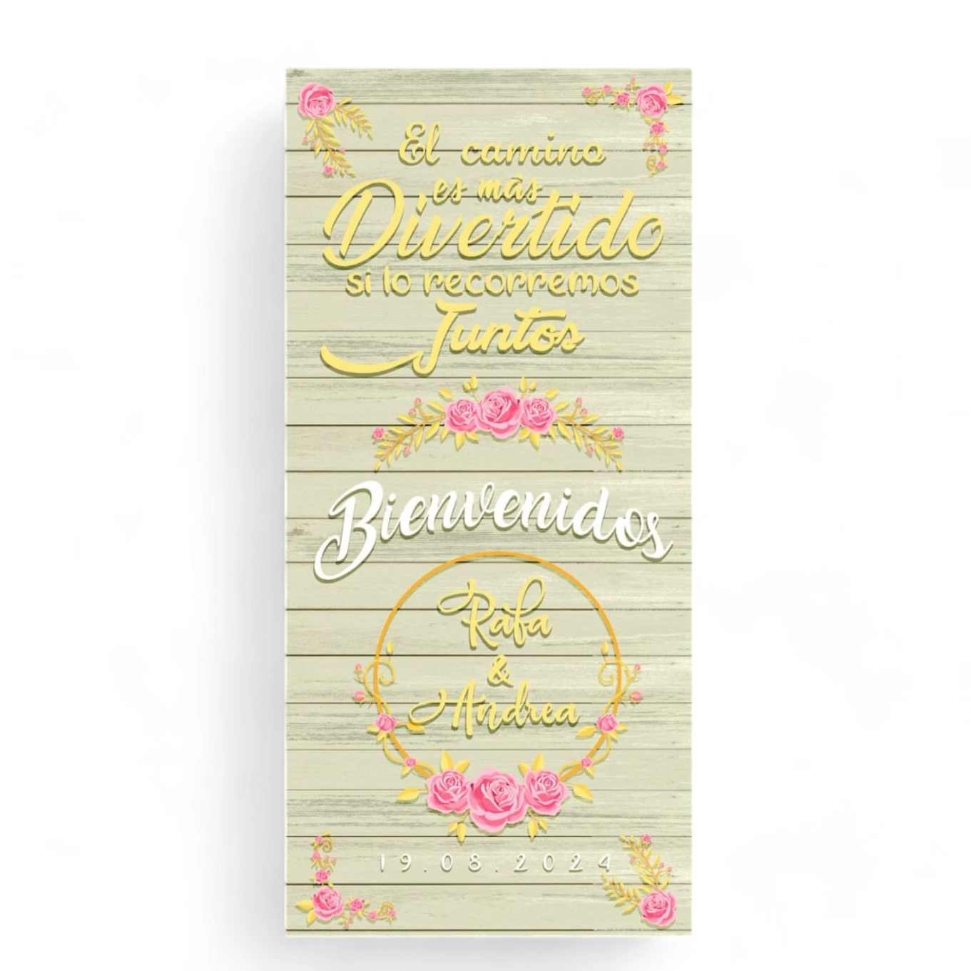 Cartel boda Camino