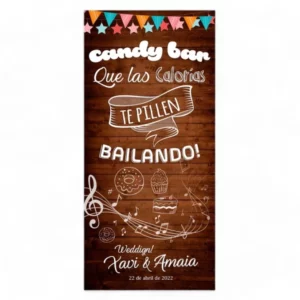 Cartel Boda Candy Bar