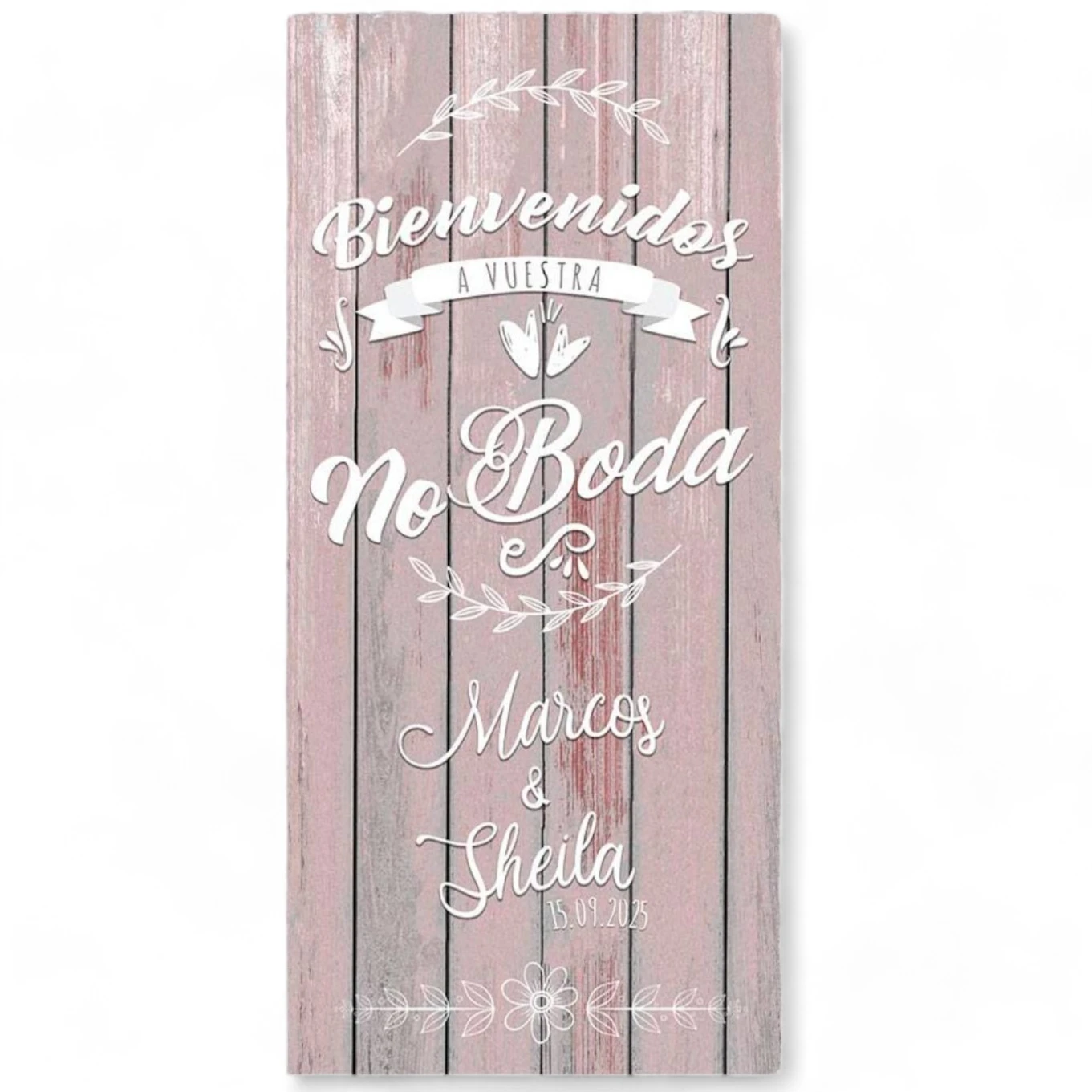 Cartel boda No Boda