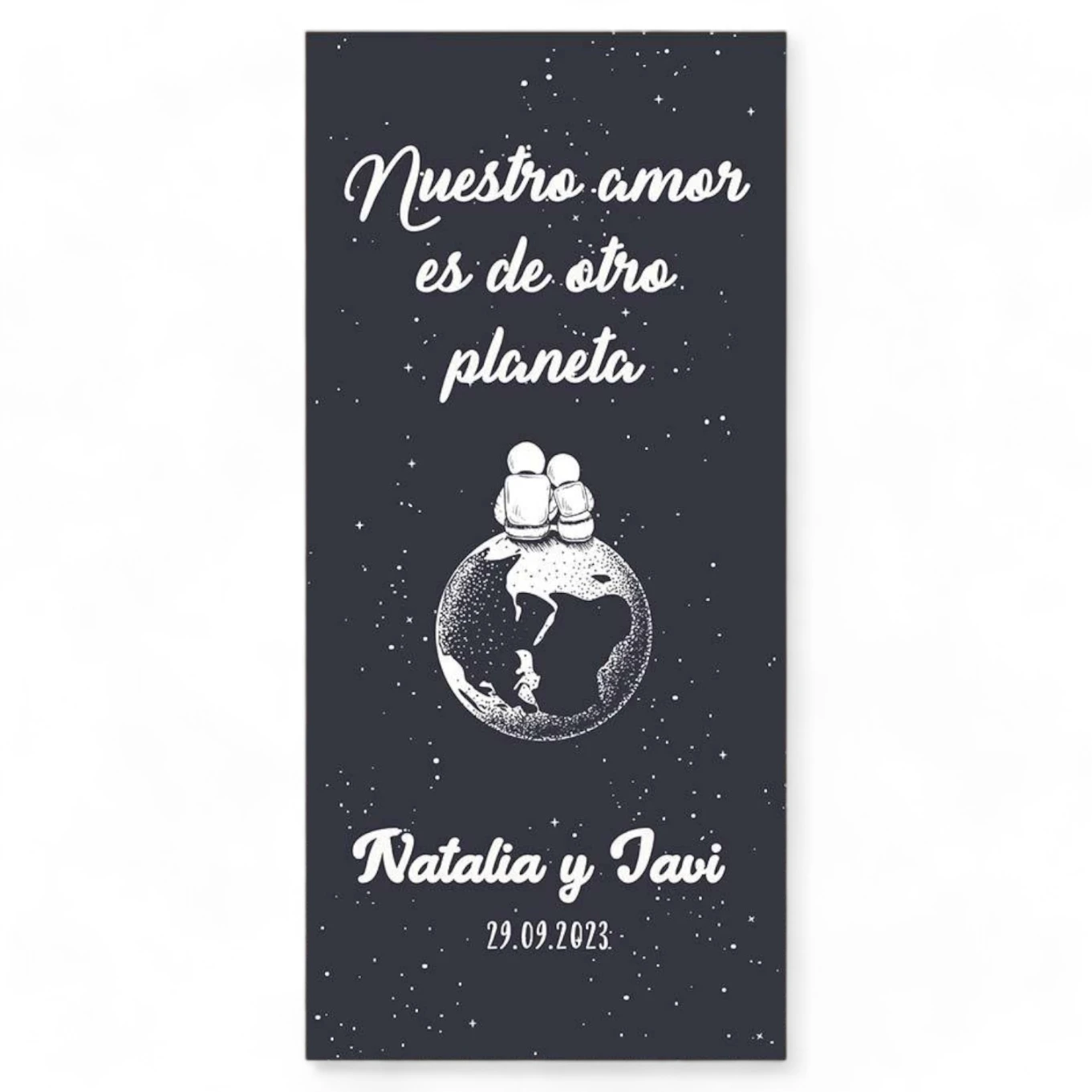 Cartel boda Planet