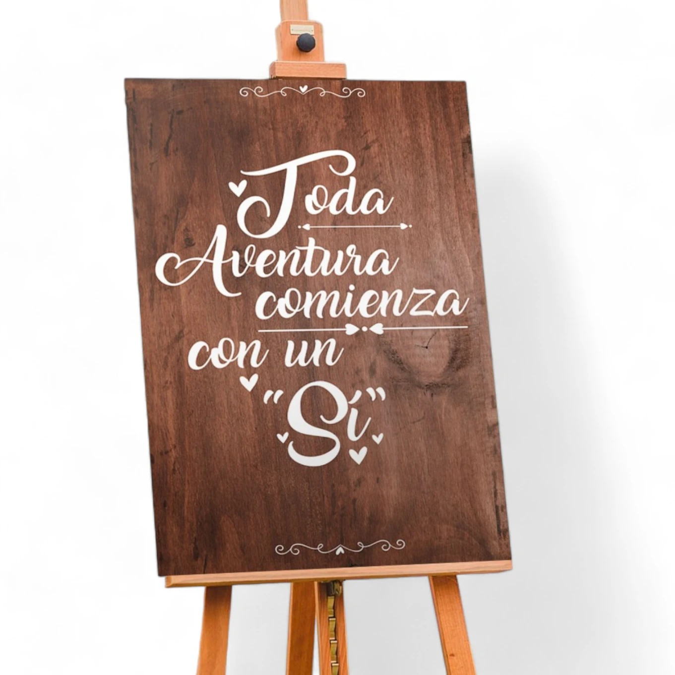 Cartel Boda Si