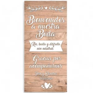 Cartel boda Sweet