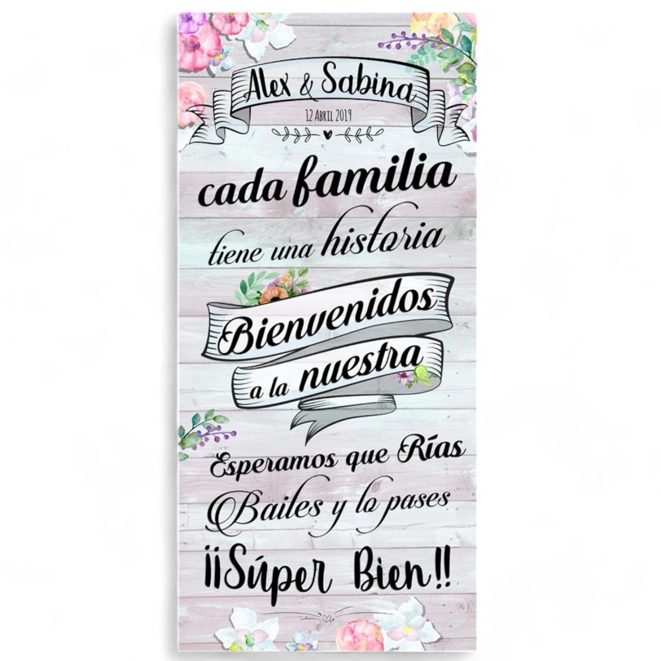 Cartel Boda Wedding Love