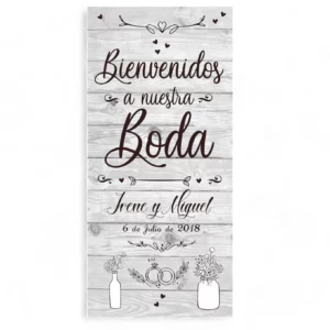 Cartel boda White