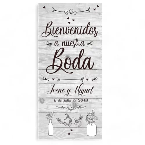 Cartel boda White