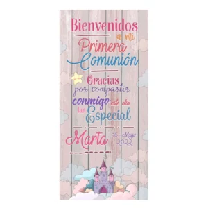 Cartel Comunión Castle