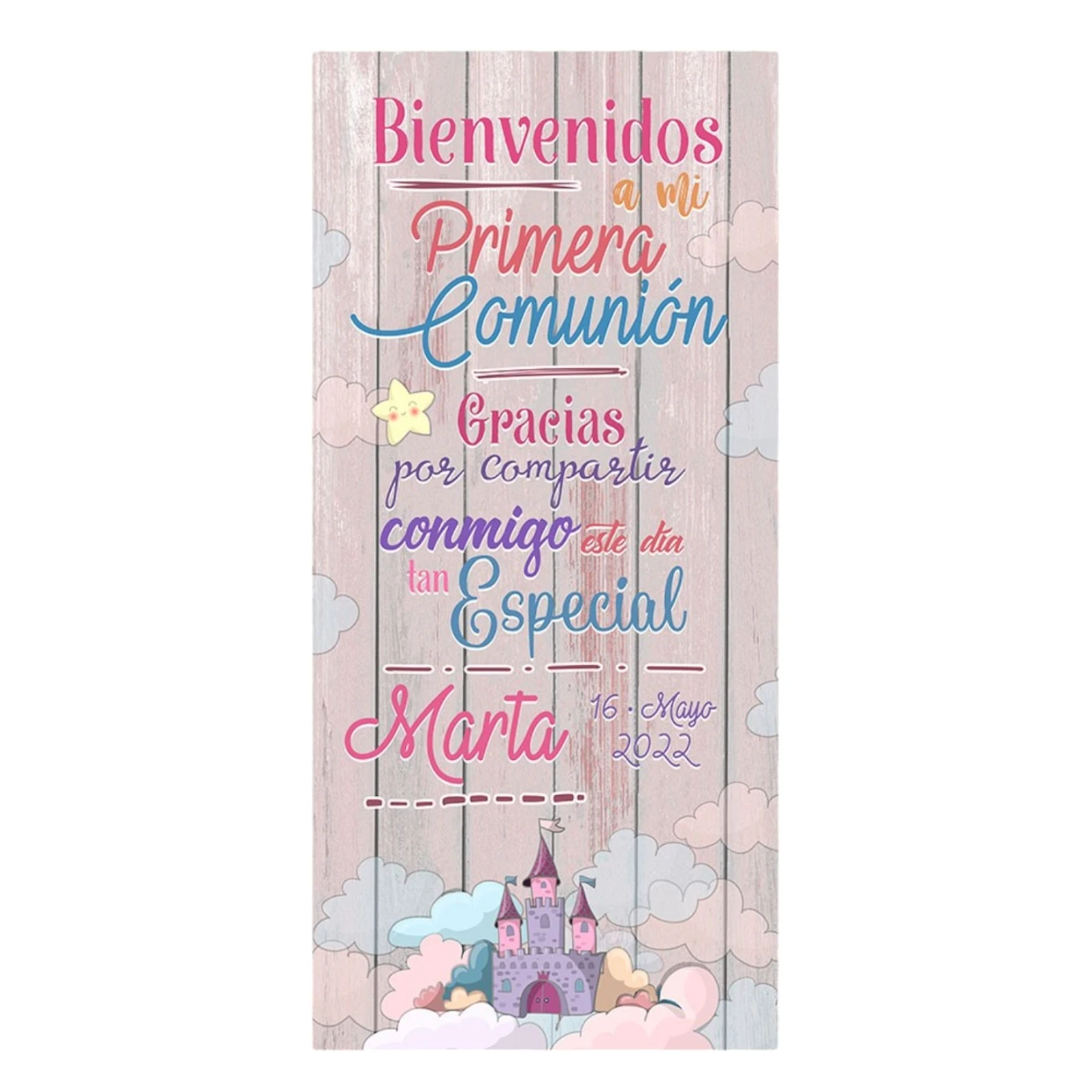 Cartel Comunión Castle
