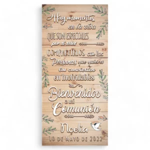 Cartel Comunión Inolvidables