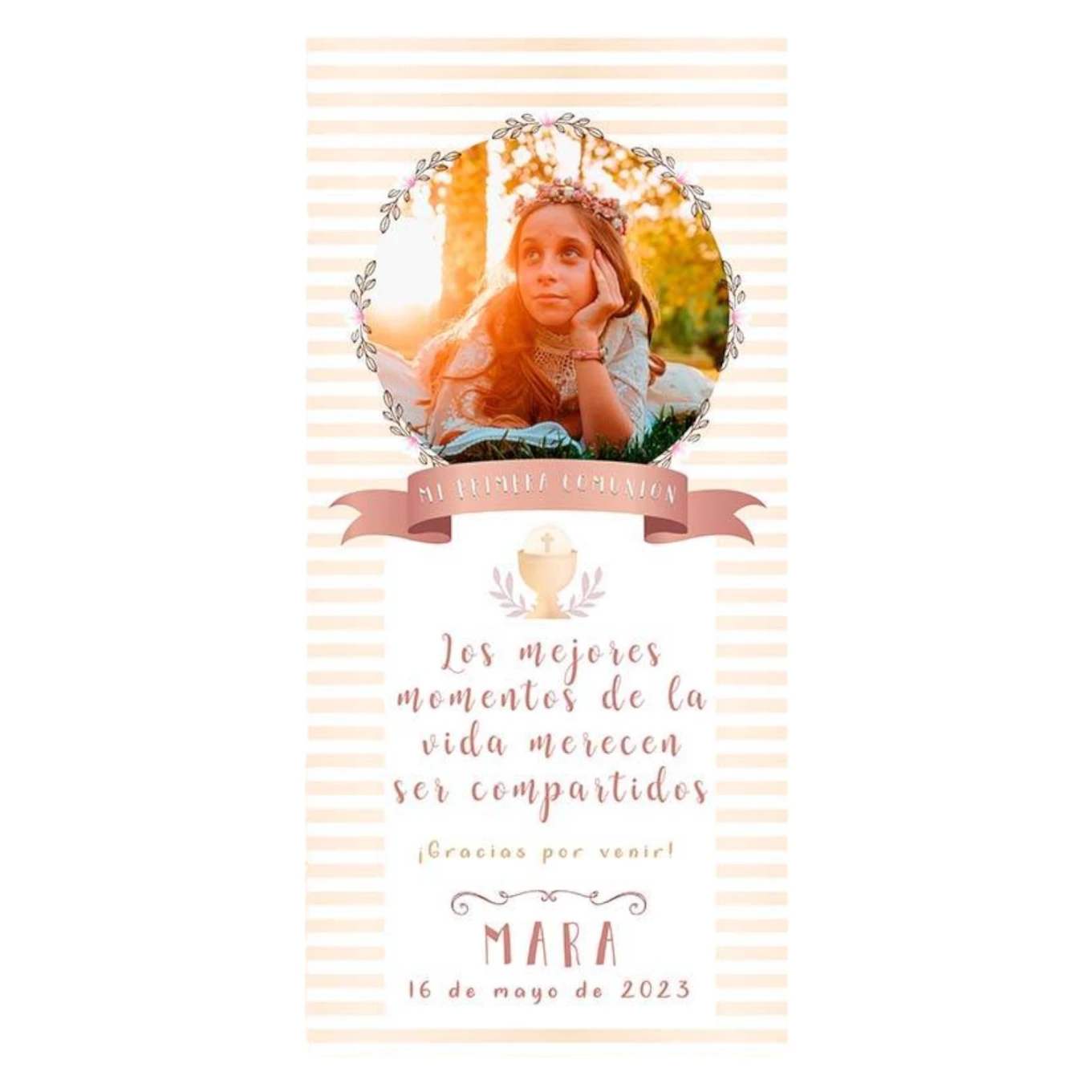 Cartel Comunión MomentGirl