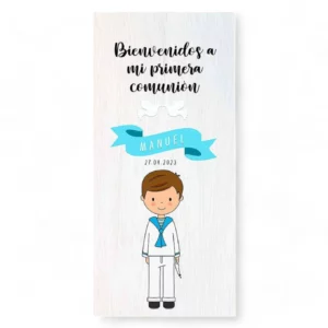 Cartel Comunión WelcomeBoy
