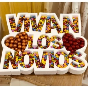 Candy Bar Vivan Los Novios