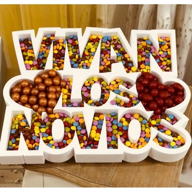 Candy Bar Vivan Los Novios