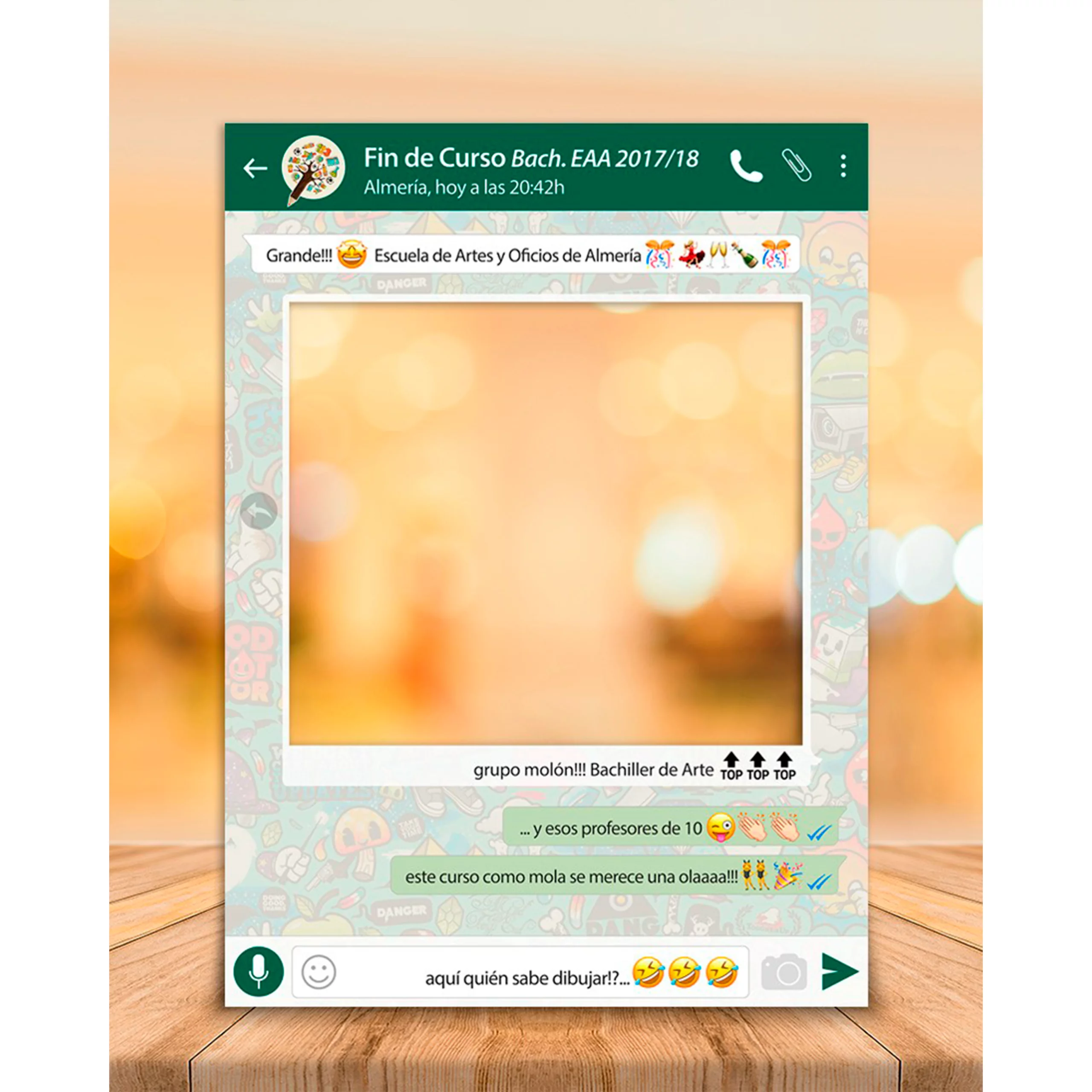 Photocall WhatsApp