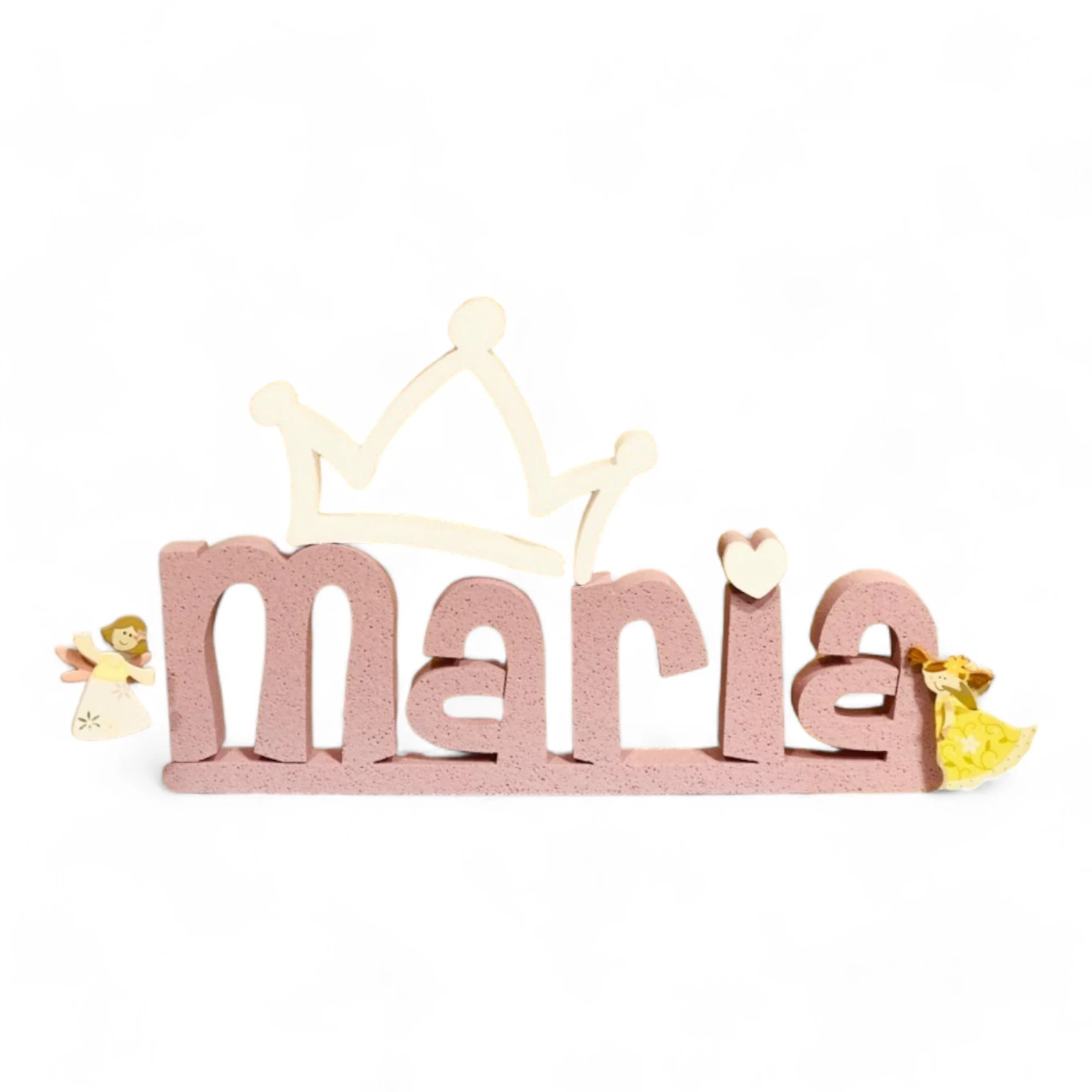 Nombre Rosa Con Corona