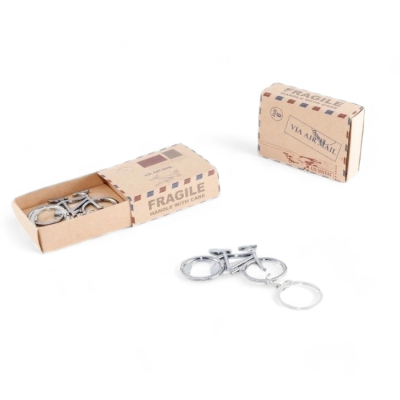 Caja Postal Llavero Bicicleta