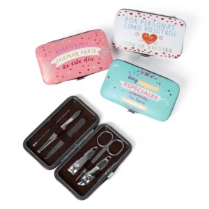 Set Manicura Pastel Frases