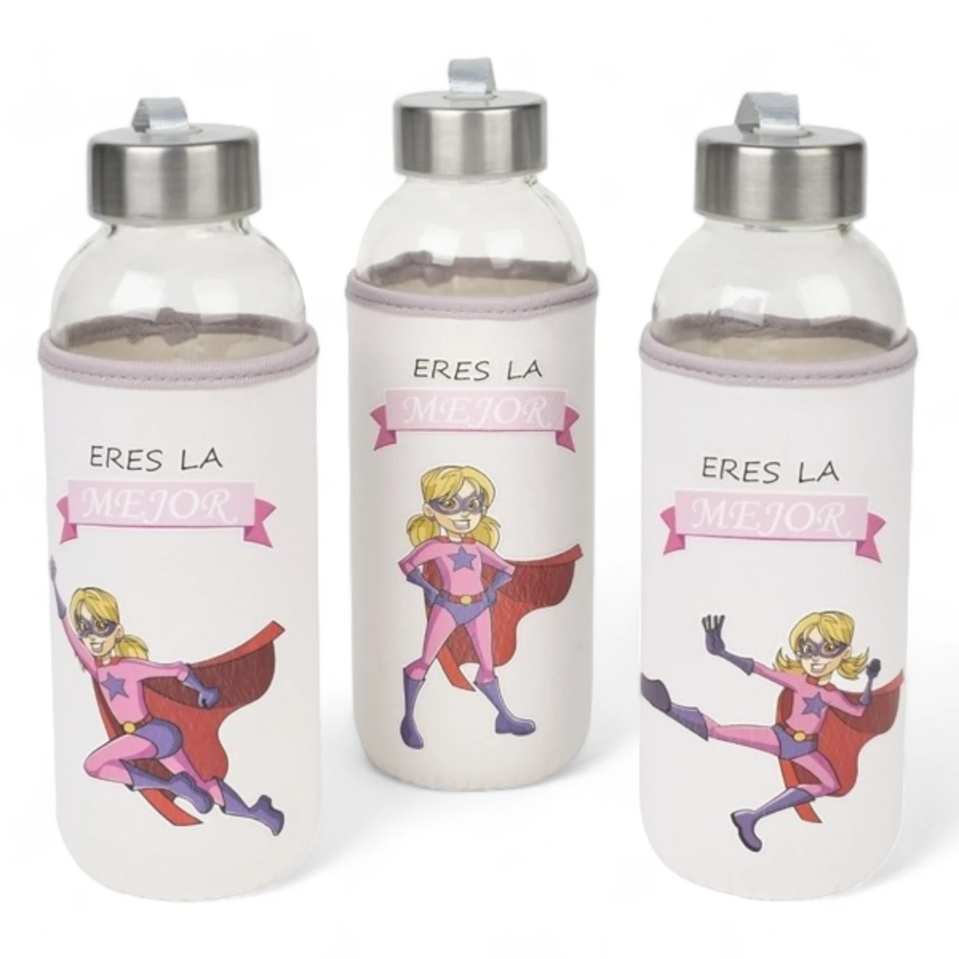 Bidón Cristal Héroe Niña