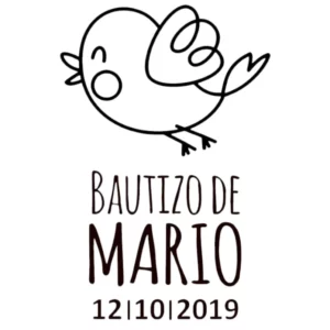 Sello Bautizo Bird