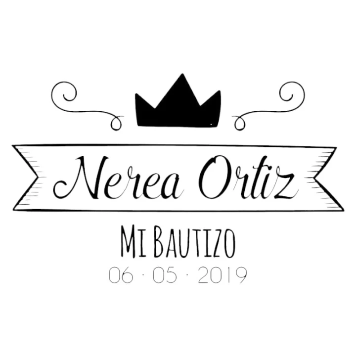 Sello Bautizo Crown