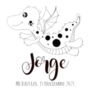 Sello Bautizo Dragón