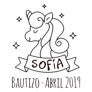 Sello Bautizo Shiny
