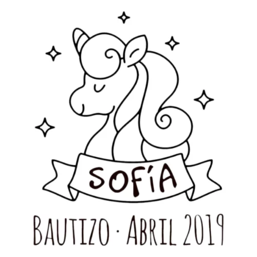 Sello Bautizo Shiny