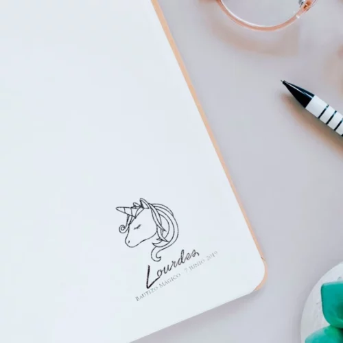 Sello Bautizo Unicorn