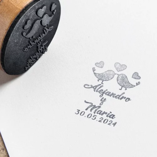 Sello Boda Love Bird