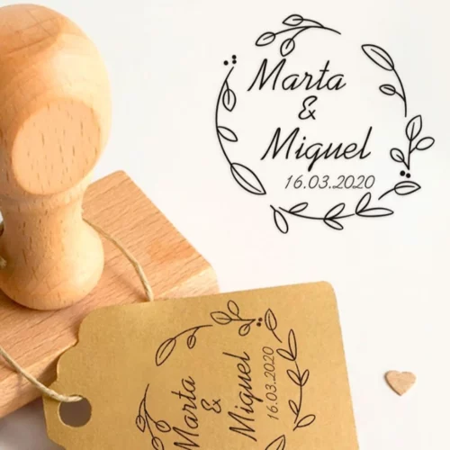 Sello Boda Minimal