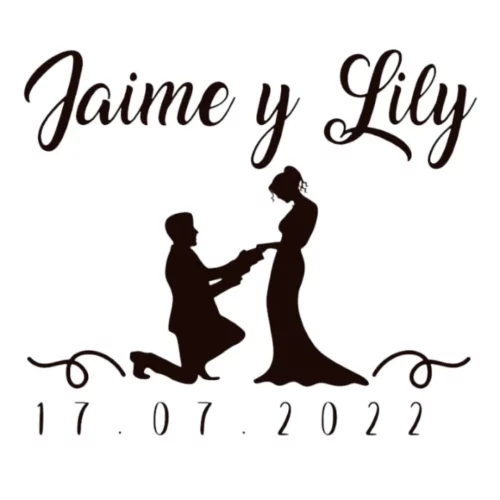 Sello Boda Novios
